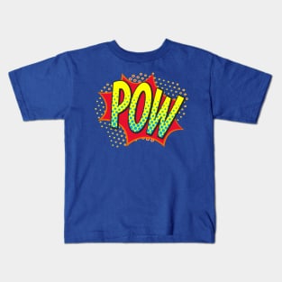 Onomatopoeia POW Kids T-Shirt